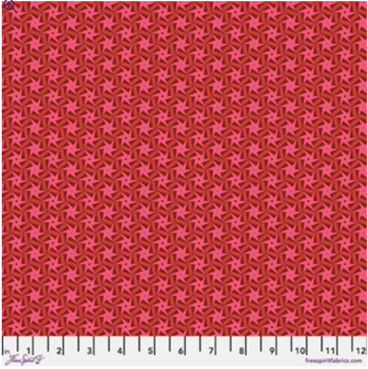 Free Spirit Odile Bailloeul Murano Basilico Rose Cotton Fabric by The Yard Free Spirit Odile Bailloeul Murano Basilico Rose Cotton Fabric by The Yard