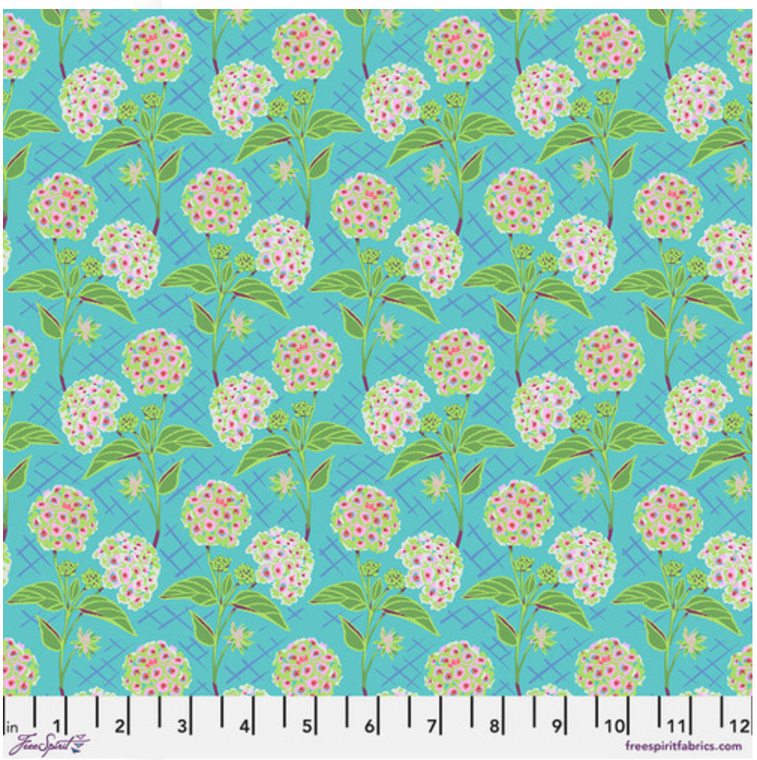 Anna Maria Horner Our Fair Home Trellis Pond Cotton Fabric By Yd Anna Maria Horner Our Fair Home Trellis Pond Cotton Fabric By Yd