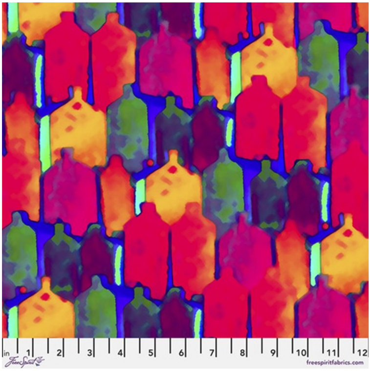 Free Spirit Billy Reue Log Tavern Road Model Home Atomic Fabric By The Yard