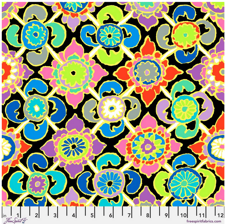 Free Spirit Kaffe Fassett Tudor Contrast Cotton Fabric By The Yard Free Spirit Kaffe Fassett Tudor Contrast Cotton Fabric By The Yard