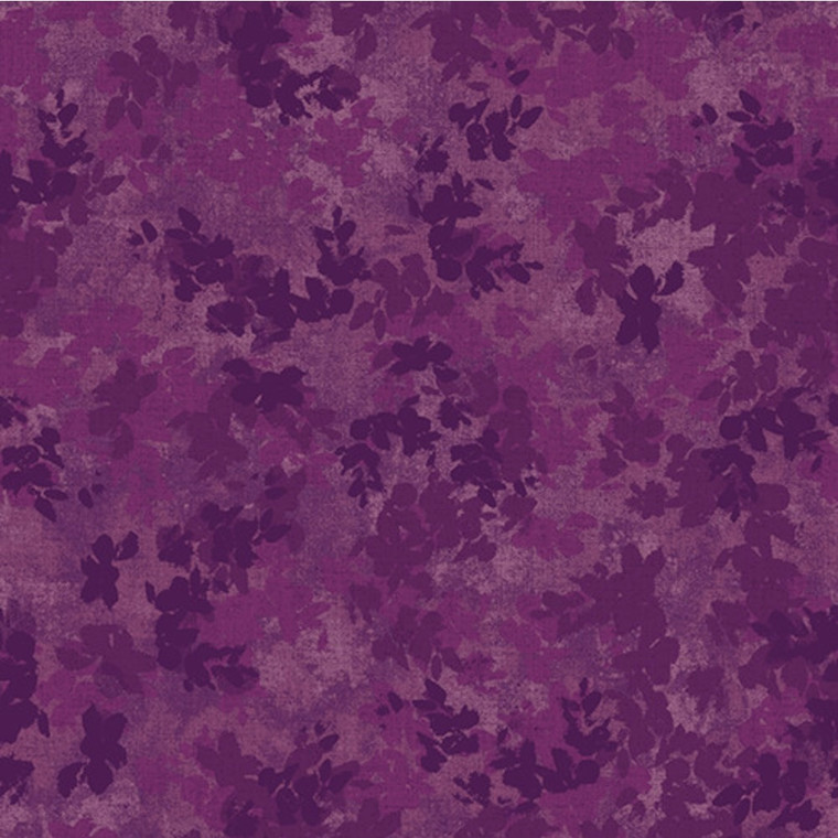 Blank Quilting Verona Abstract Texture Plum Cotton Fabric By The Yard