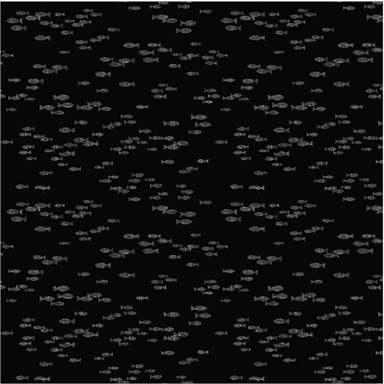 Paintbrush Studios Fish Hope Little Fish Black Cotton Fabric By The Yard Paintbrush Studios Fish Hope Little Fish Black Cotton Fabric By The Yard