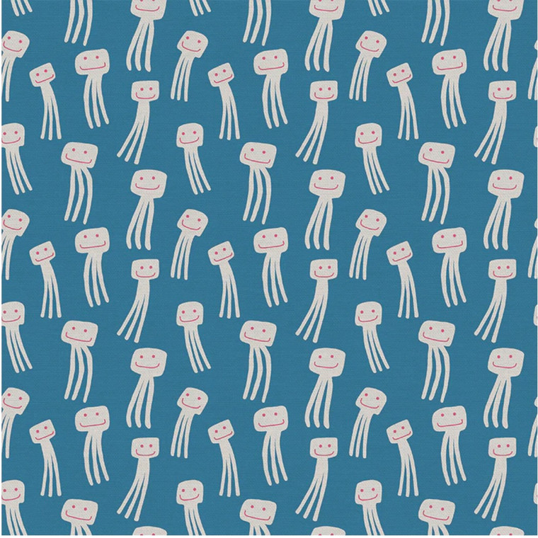 Paintbrush Studios Animal Kingdom Octopus Grey Cotton Fabric By The Yard