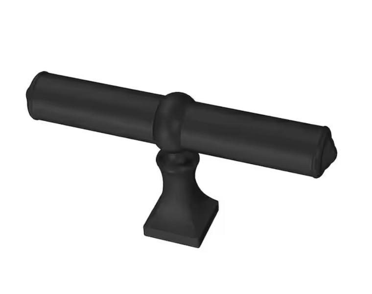 Liberty P43114C-FB 2 7/8" Elegant Base Knobble Cabinet Drawer Knob Matte Black