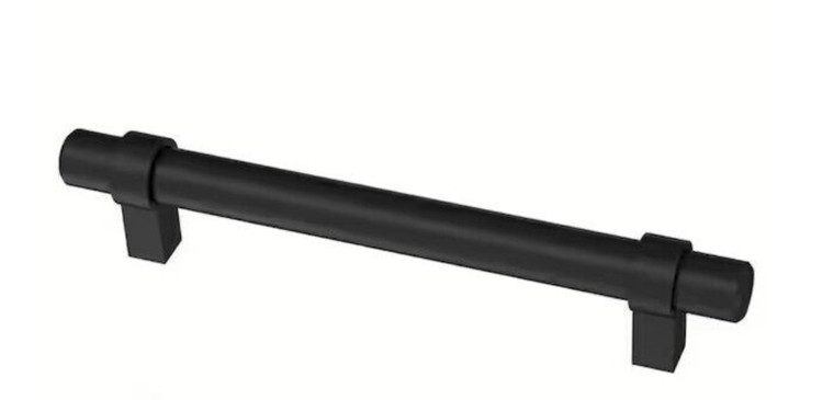 Franklin Brass P46651W-FB 5 1/16" Sinple Wrapped Bar Pull Flat Black Finish 10 Pack