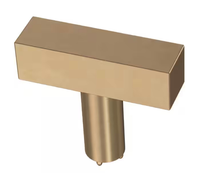 Liberty P43113C-CZ 1 1/2" Champagne Bronze Square Bar Cabinet Knob Liberty P43113C-CZ 1 1/2" Champagne Bronze Square Bar Cabinet Knob