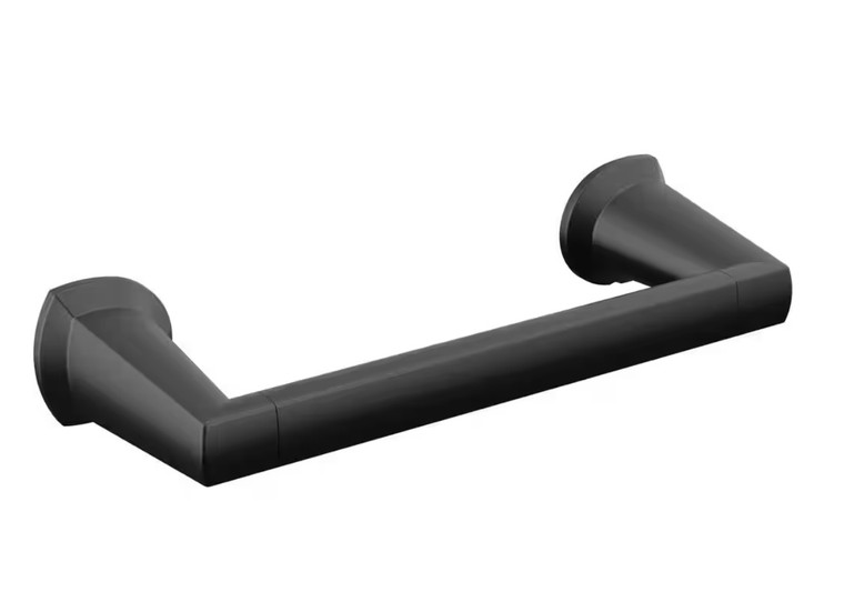 Delta Galeon 77208-BL Bath 8" Hand Towel Bar Matte Black Finish