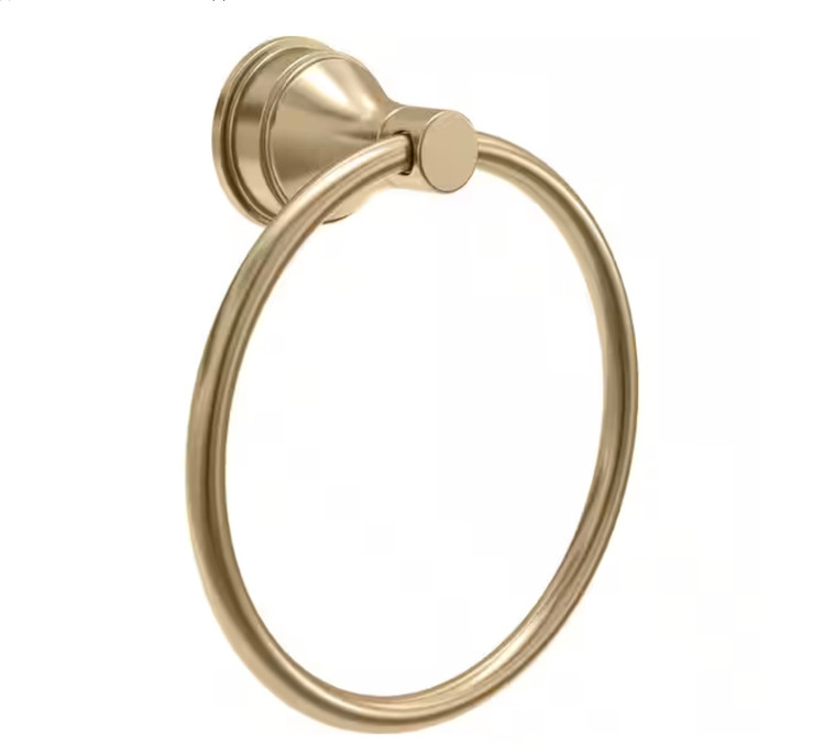Delta Faryn FAR46-CZ Bath Towel Ring Champagne Bronze