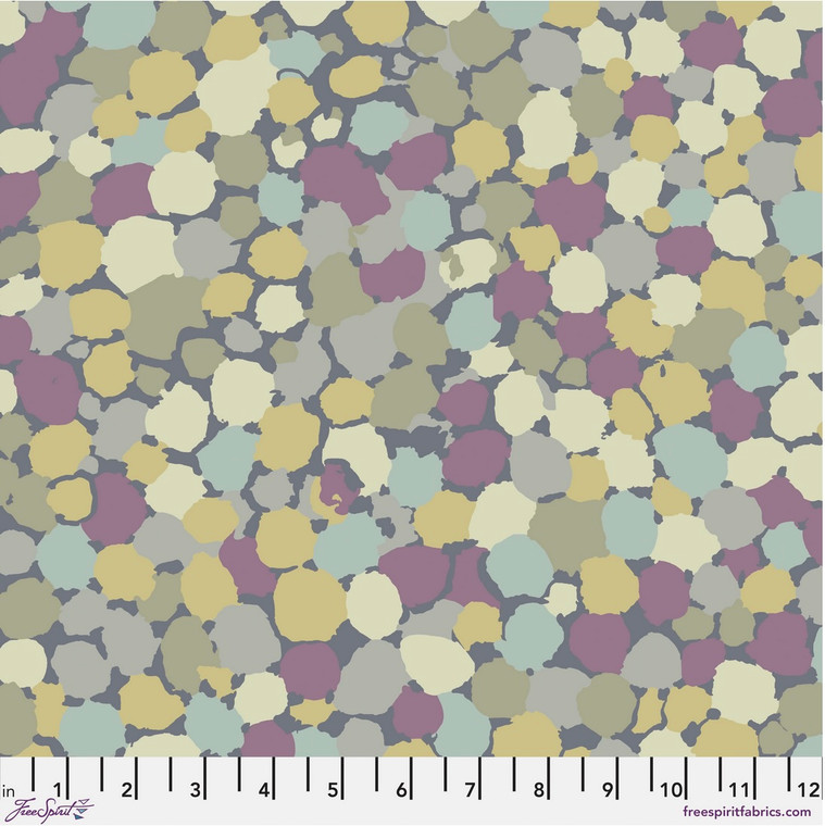 Free Spirit Brandon Mably Reflections Putty Cotton Fabric By The Yard