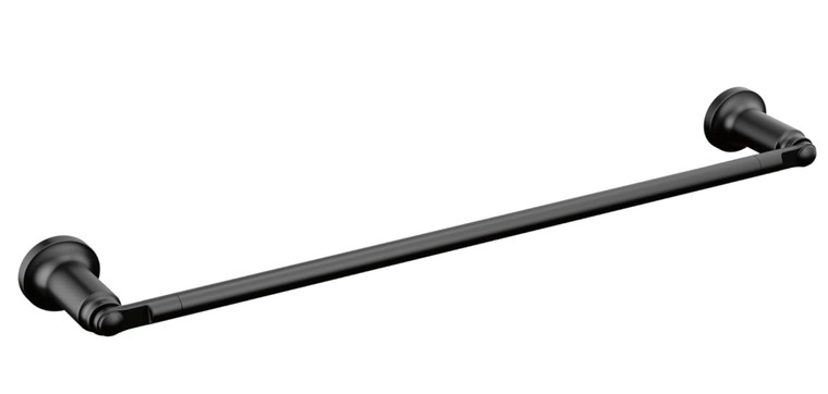 Delta Saylor 18" Bath Towel Bar Matte Black Finish