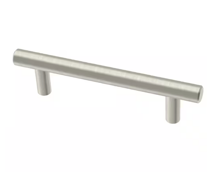Franklin Brass 3 3/4" Stainless Steel Simple Round Bar Cabinet & Drawer Pull 30 Pack