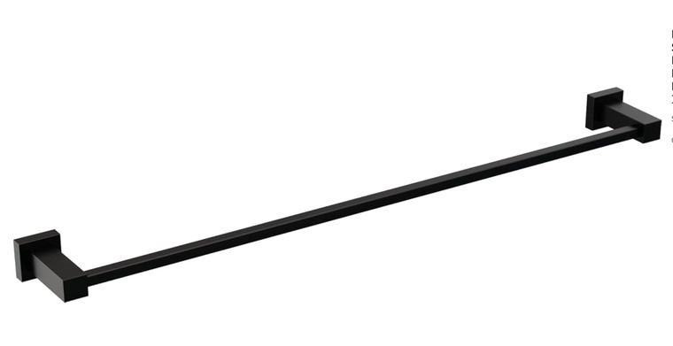 Delta IAO20824-BL Velum Bath 24" Towel Bar Matte Black Finish