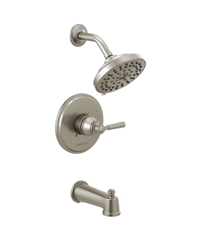 Peerless PTT14423-BN Westchester Brushed Nickel 1-Handle Tub & Shower Trim Kit (Valve Not Included)