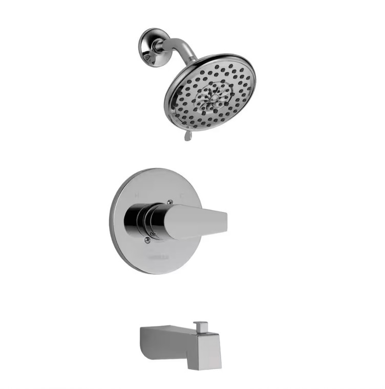 Peerless PTT14419-R Xander Polished Chrome 1-Handle Tub & Shower Trim  (Valve Not Included)