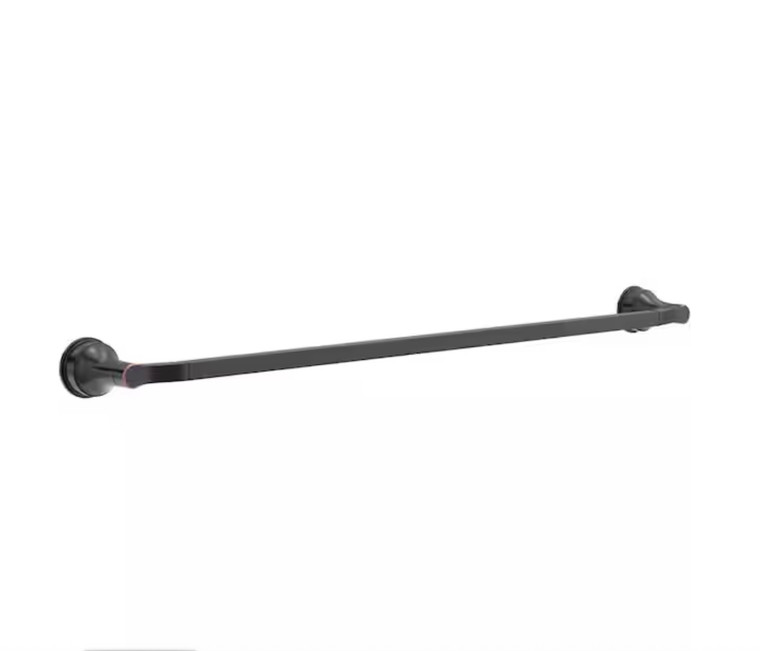 Delta Faryn FAR25-OB 18" Bath Towel Bar w/ 6" Extender Oil Rubbed Bronze