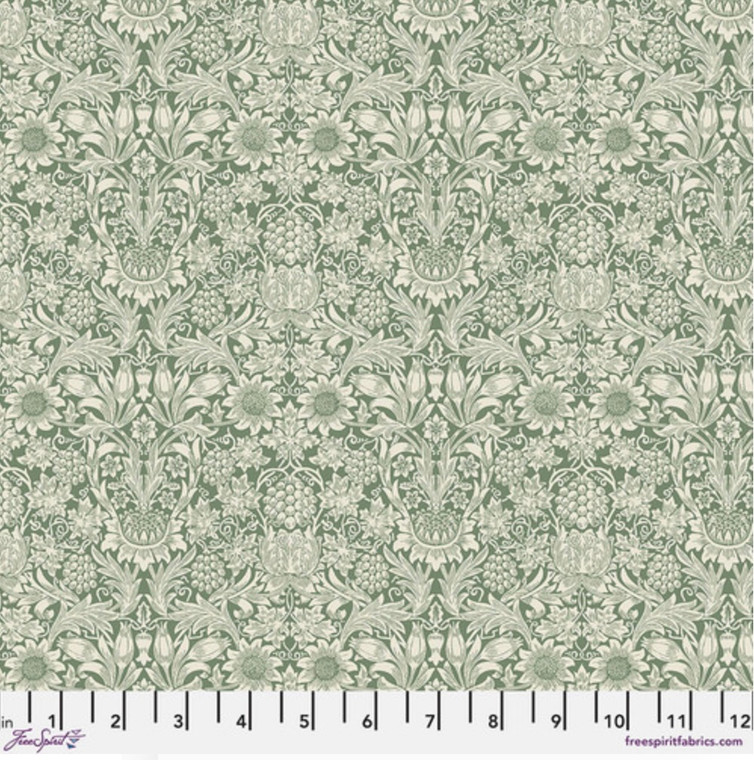 Free Spirit Morris & Co Emery Walker's House Sunflower Herball Fabric By The Yard