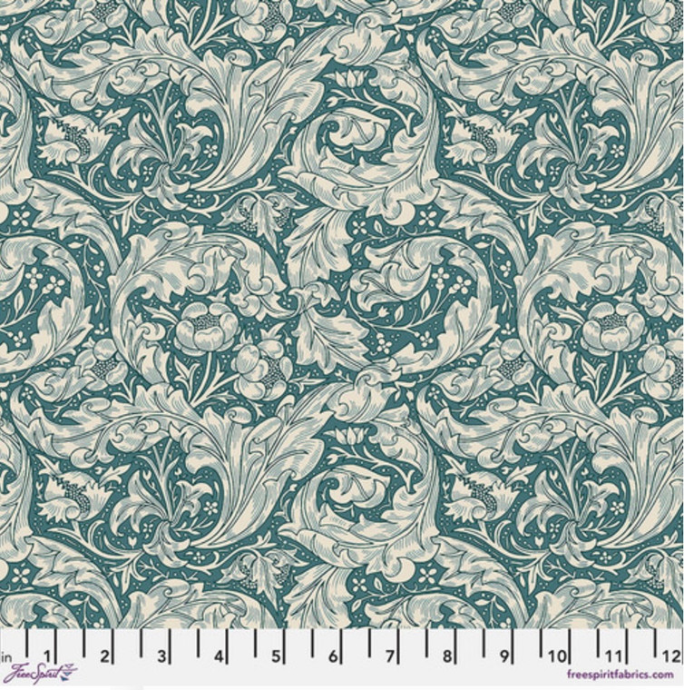 Free Spirit Morris & Co Emery Walker's Bachelor's Button Emery Blue Fabric By The Yard Free Spirit Morris & Co Emery Walker's Bachelor's Button Emery Blue Fabric By The Yard