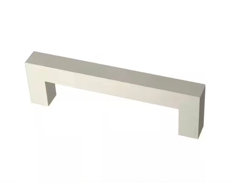 Franklin Brass Simple Modern Square Pull 3 3/4" Stainless Steel Cabinet Pull 30 Pack Franklin Brass Simple Modern Square Pull 3 3/4" Stainless Steel Cabinet Pull 30 Pack