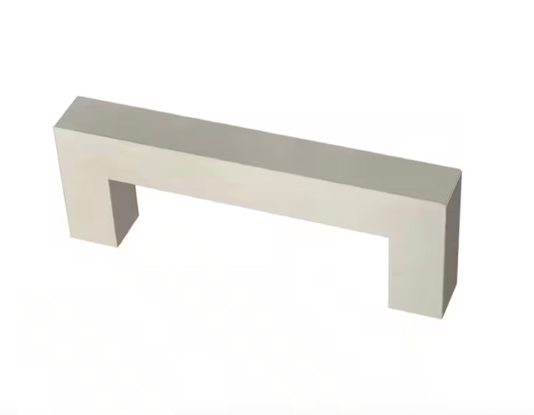 Franklin Brass Simple Modern Square Pull 3" Stainless Steel Cabinet Pull 30 Pack Franklin Brass Simple Modern Square Pull 3" Stainless Steel Cabinet Pull 30 Pack