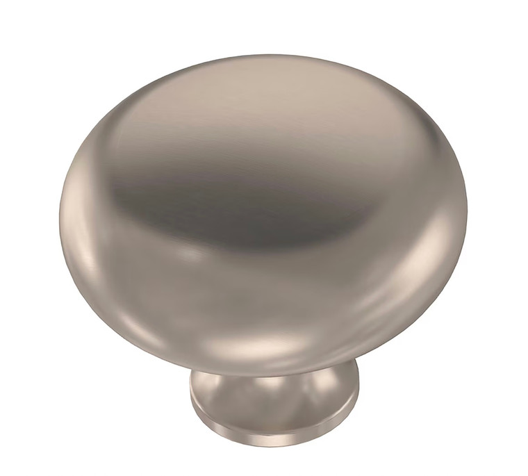 Allen + Roth 1 7/16" Satin Nickel Sybilla Cabinet Drawer Knob