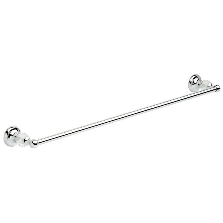 Delta NOR24-CHC Nora 24"Bath Towel Bar Chrome & Clear Finish