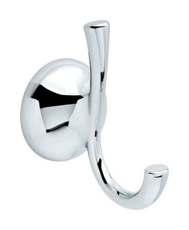 Delta Foundations FNDS35-PC Single Bath Robe Hook Polished Chrome Finish