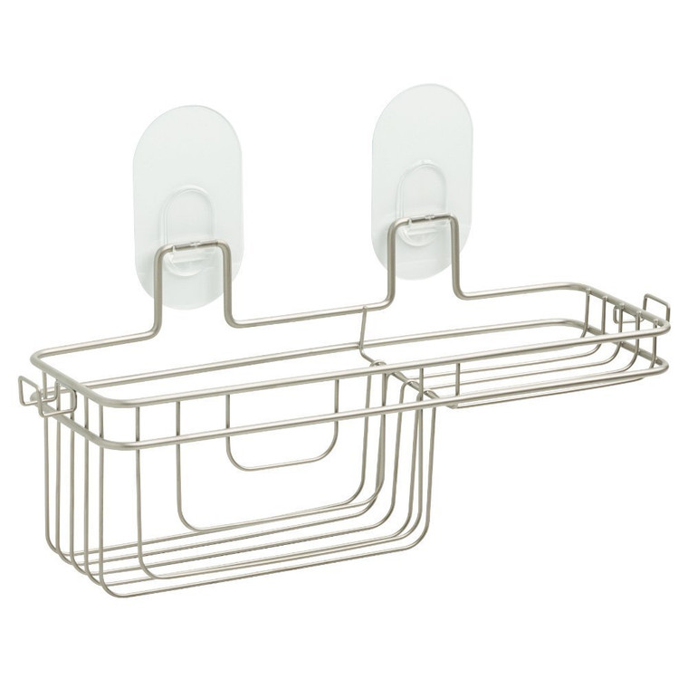 Franklin Brass 193206-FN IncrediGrip (No Drill) Two-Tier Shower Storage Basket