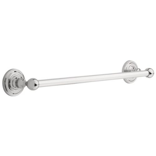 DELTA 138266 Greenwich, Bath Hardware Accessory, 18 Towel Bar, Polished Chrome