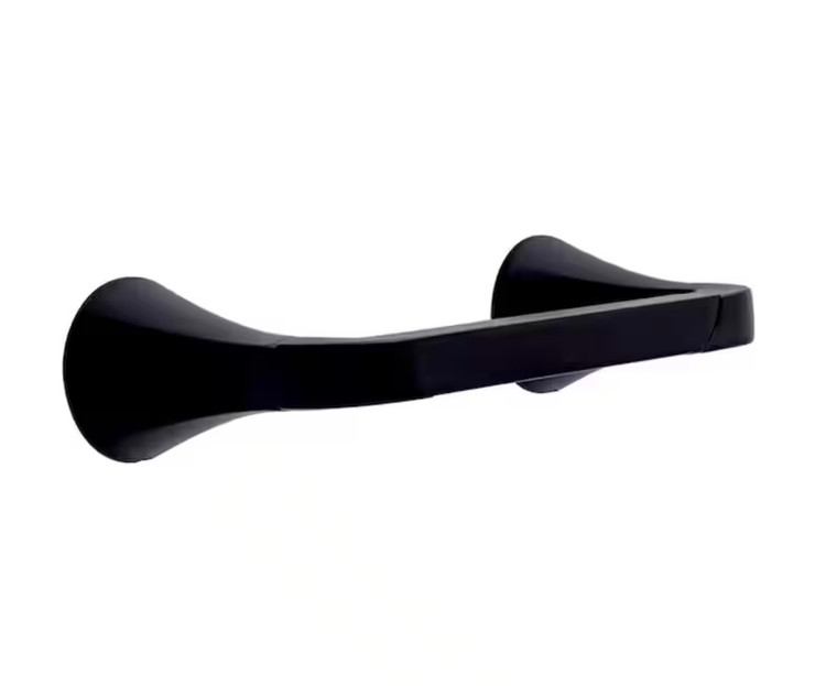 Delta Dallace Bath PIvoting Toilet Paper Holder Matte Black Finish