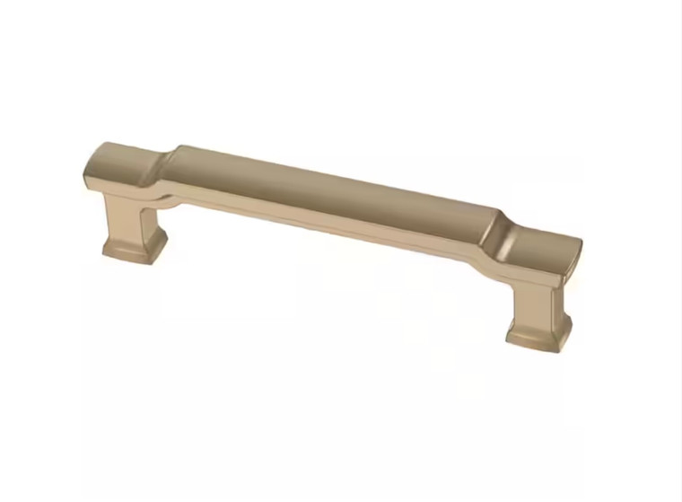 Liberty P46210C-CZ 3 3/4" Scalloped Footing Cabinet Pull Champagne Bronze Finish