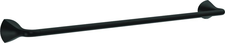 Delta LAM24-MB Lampard 24" Bath Towel Bar Matte Black Finish