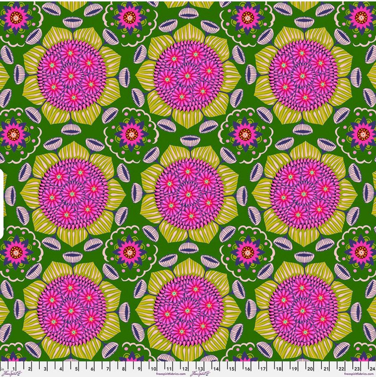 Free Spirit Anna Maria Horner Brave Surprise Surreal Cotton Fabric By The Yard