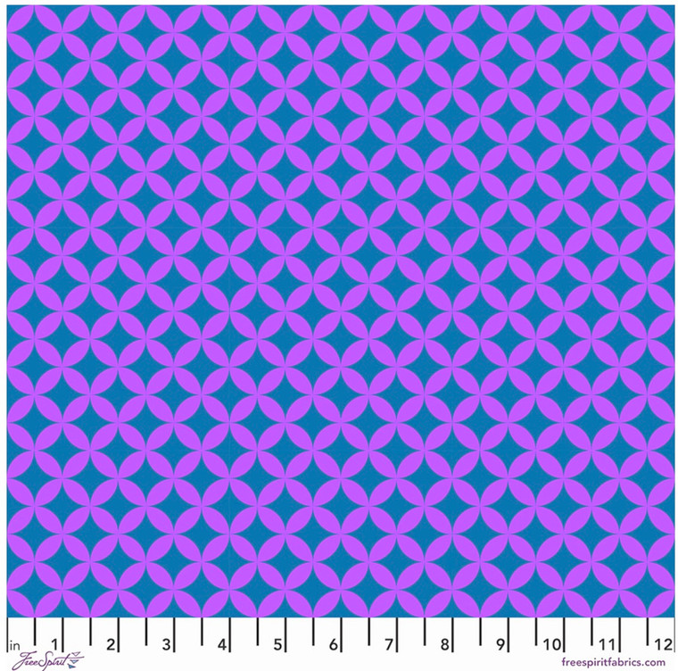 Free Spirit Anna Maria Horner Love Always Cathedral Ocean Cotton Fabric By Yd