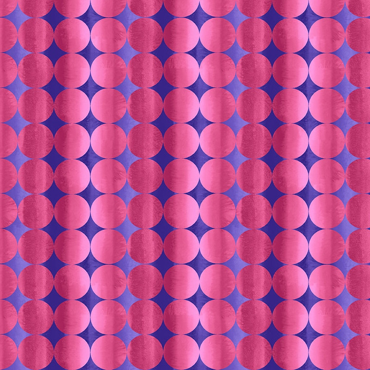 Blank Quilting Joy of Color Ombre Dots Raspberry Cotton Fabric By Yard
