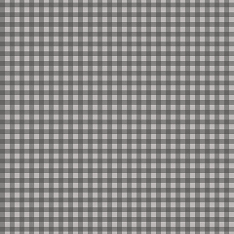 Blank Quilting Farm Country Gingham Gray Cotton Fabric By The Yard