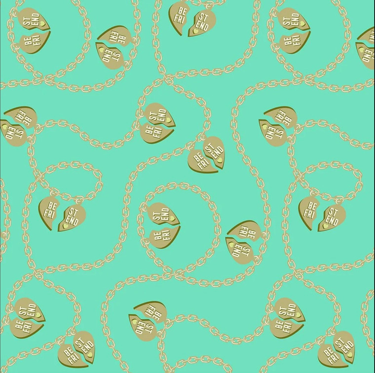 Free Spirit Tula Pink Besties Lil Charmer Meadow Cotton Fabric By Yard