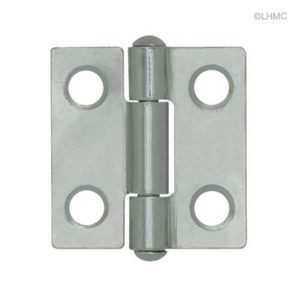 H0425EG-ZP  1" Non Removable Pin Hinge Zinc Plate Pack of 2