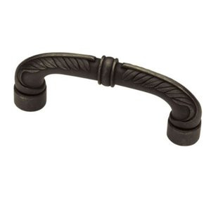 PN1350-OB 3" Oil Rubbed Bronze Rustique Cabinet Drawer Pull