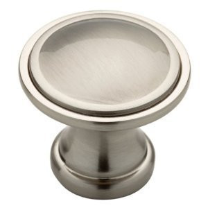 P19444C-SN 1 3/4" Ridge Satin Nickel Cabinet Drawer Knob