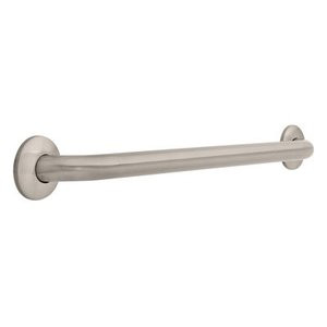 Franklin Brass 5724SN 24" Grab Bar Concealed Mount Satin Nickel 1 1/4" OD