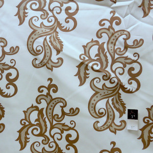 Vicki Payne HDVP09 For Your Home Swirls Linen Home Dec Fabric By The Yard