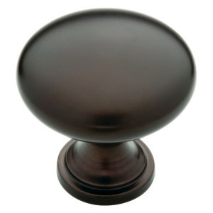 Liberty P11747-OB3 1 1/4" Oil Rubbed Bronze Hollow Round Cabinet Drawer Knob