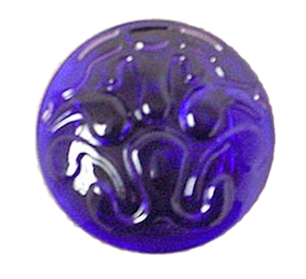 P31219C-SSN Sapphire Acrylic Satin Nickel Scroll Knob Drawer Pull