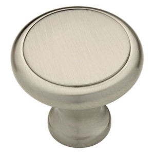 P19454C-SN 1 3/4" Perimeter Satin Nickel Cabinet Drawer Knob