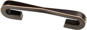 P23218-VBC 3" & 3 3/4" Bronze & Copper Dual Mount Westport Cabinet Drawer Pull