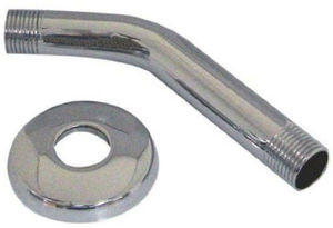 Peerless 4993F161PK 6" Shower Arm & Flange Stainless Steel