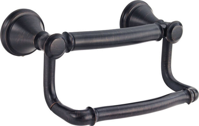 41350-RB Traditional Toilet Paper Holder w/ Bath Assist Bar Venetian Bronze