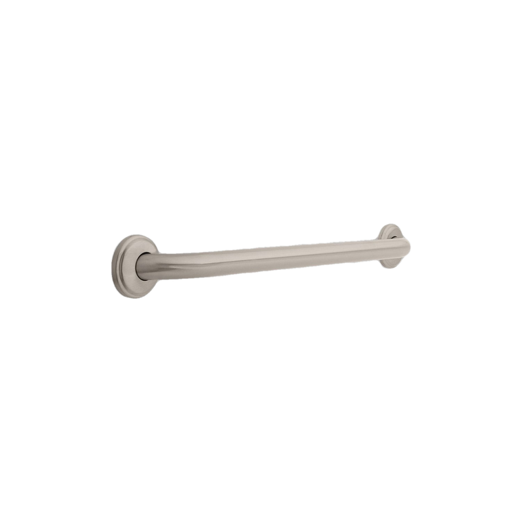 Delta 41224-SN  24" Assist Grab Bar Concealed Mount Decorative Flange Satin Nickel