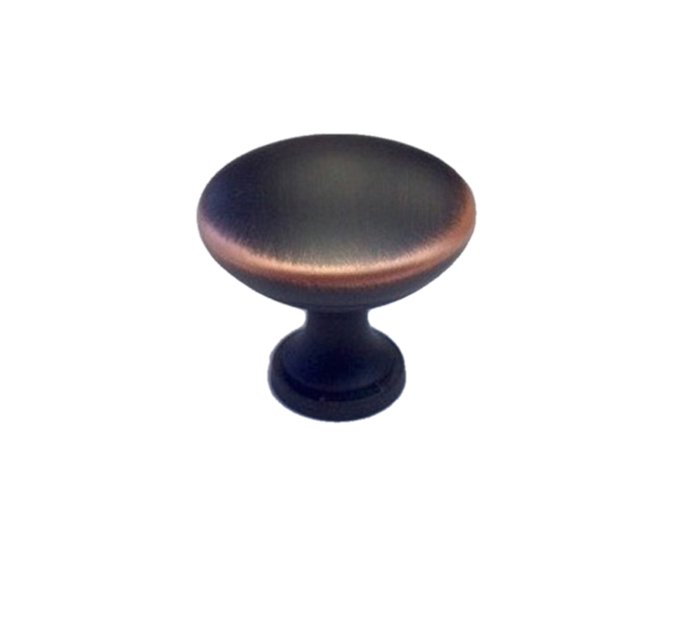 P50154M-VBC 1 1/4" Bronze w/ Copper Round Cabinet Drawer Knob 2 Pack