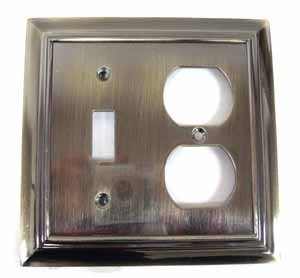 W069ZMC-SBA Architect Ant Bronze Switch / Duplex Outlet Wall Plate